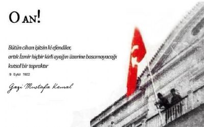 İzmir`in kurtuluşunun 99. yılı kutlu olsun.