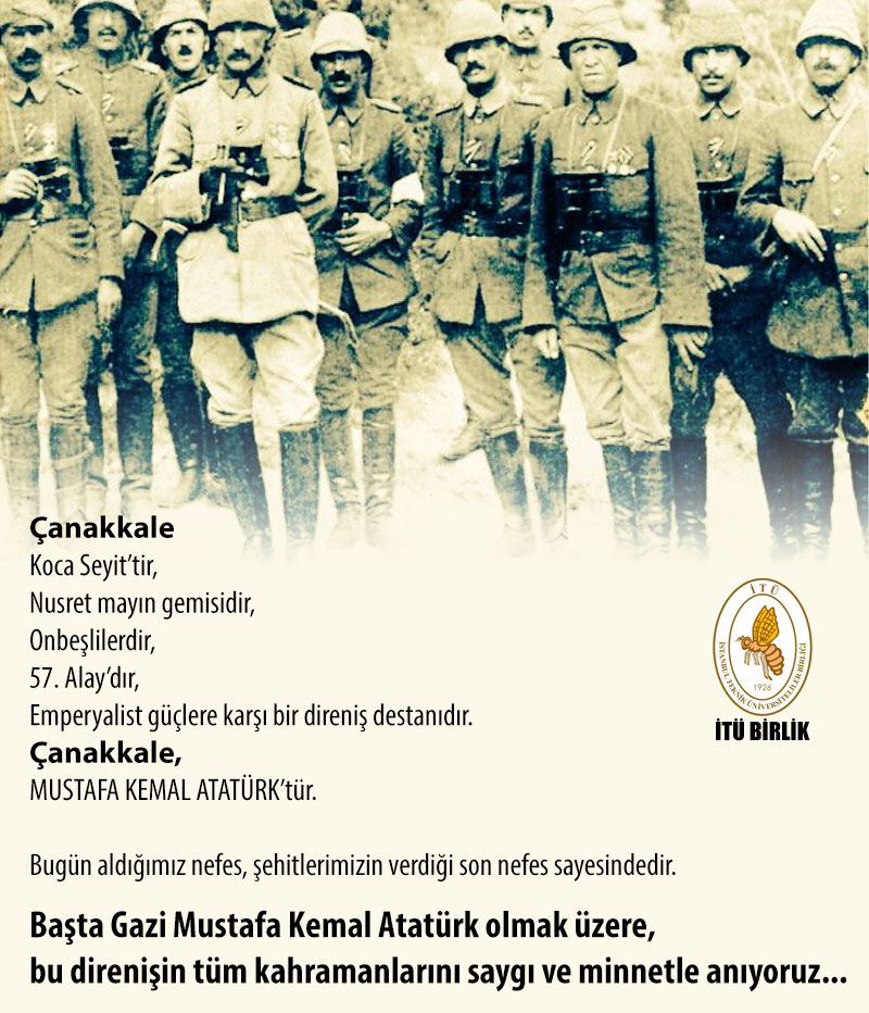 18 Mart Çanakkale Zaferimiz Kutlu Olsun...