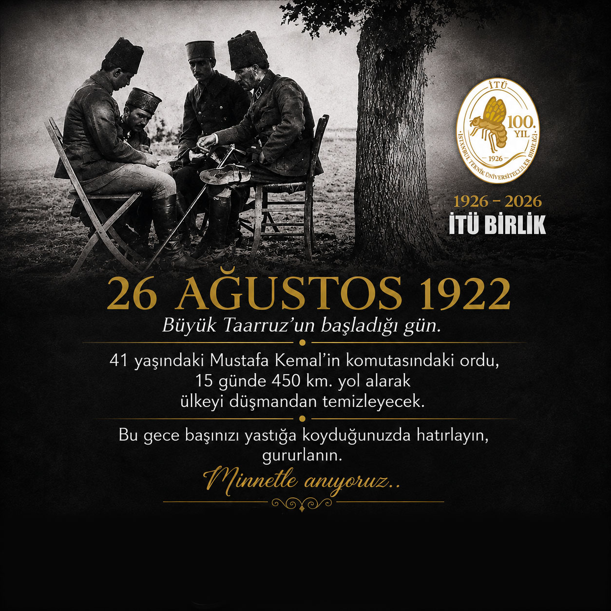 26 Ağustos 1921 Büyük Taaruz Başladı
