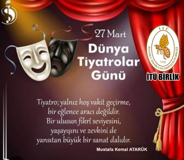 27 Mart Dünya Tiyatrolar Günü