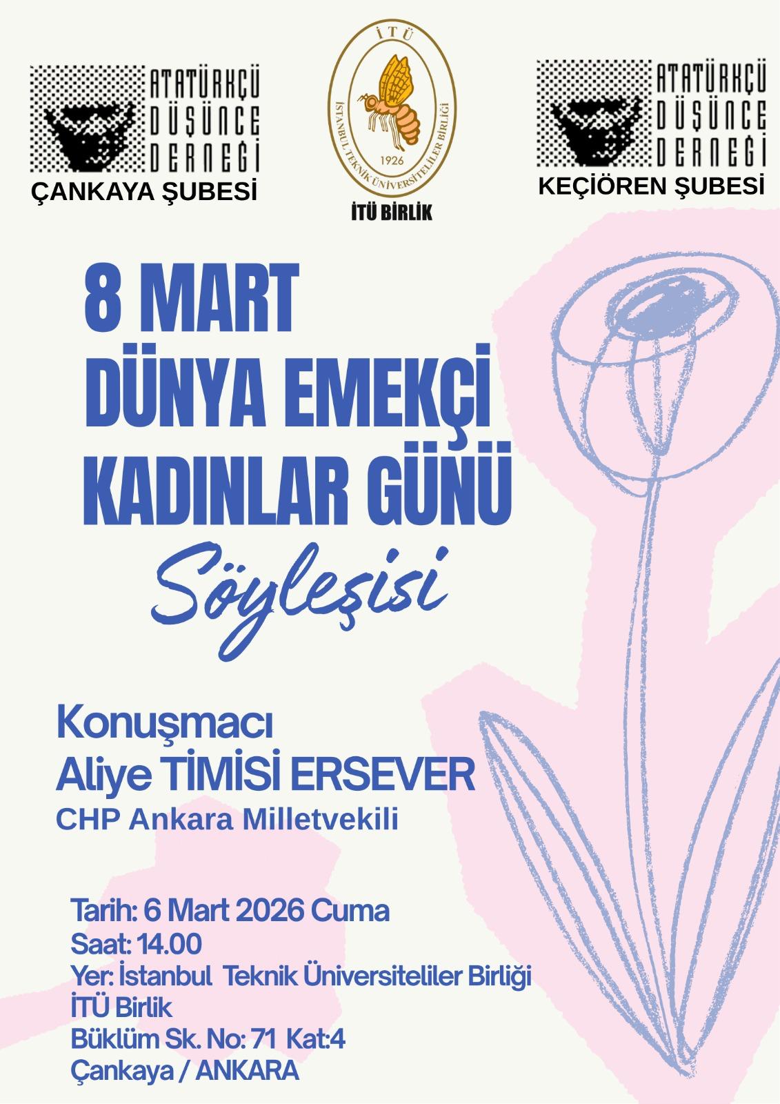 8 Mart Dünya Emekçi Kadınlar Günü