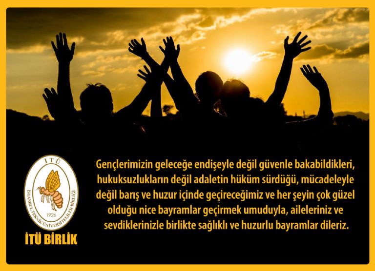 Aileleriniz ve sevdiklerinizle birlikte sağlıklı ve huzurlu bayramlar dileriz.