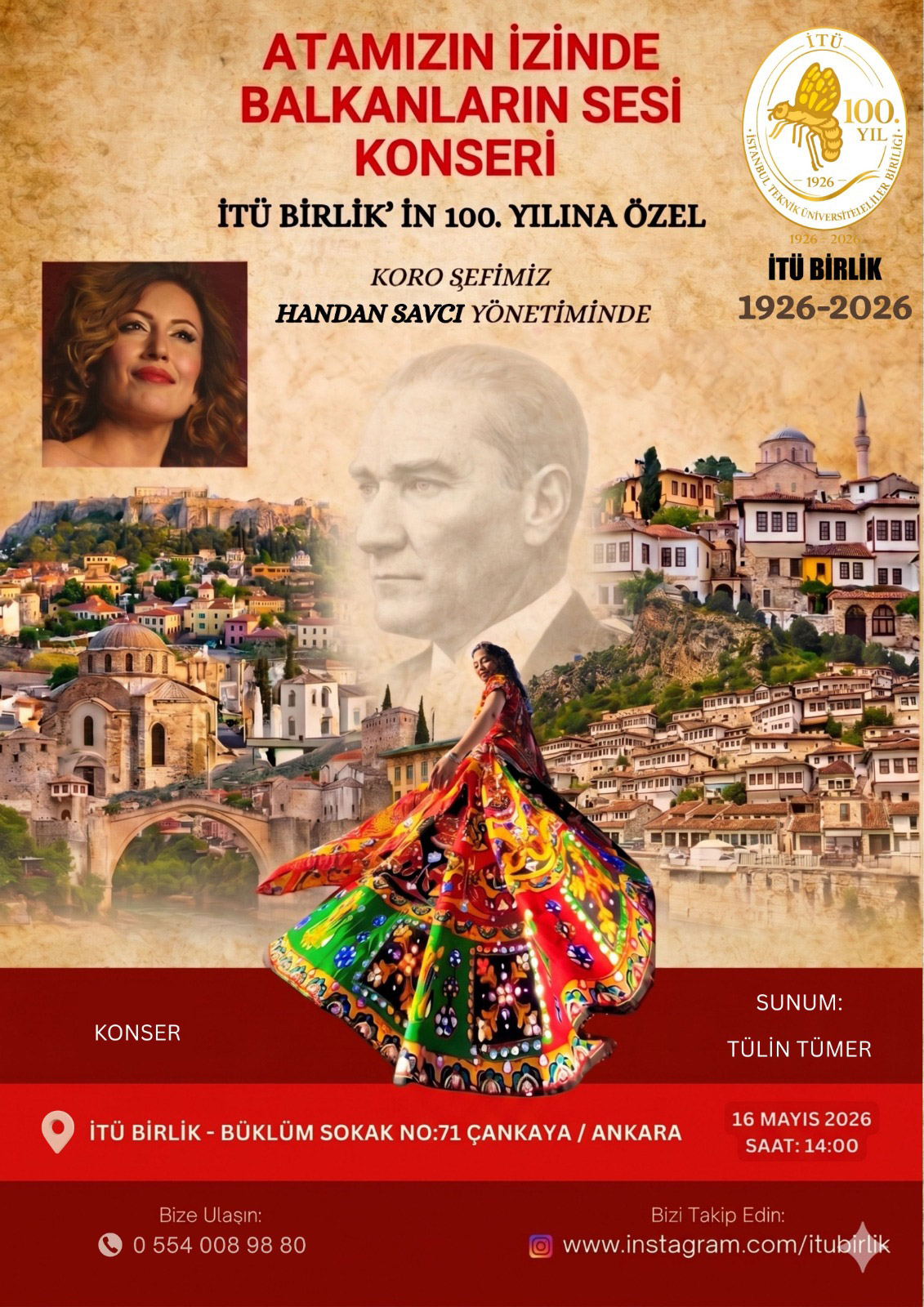 Ata`mızın İzinde Balkanların Sesi Konseri