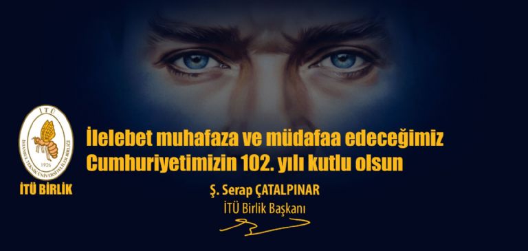 Cumhuriyetimizin 102. Yılı Kutlu Olsun