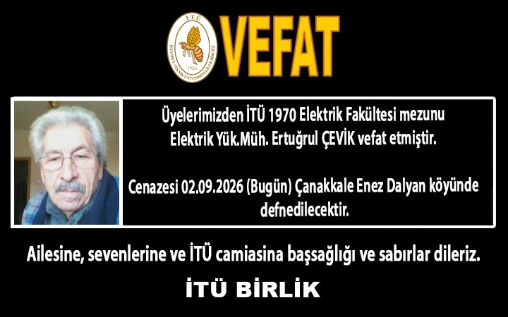 Elektrik Yük.Müh. Ertuğrul ÇEVİK (Elektrik)