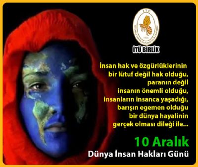 10 Aralık Dünya İnsan Hakları Günü