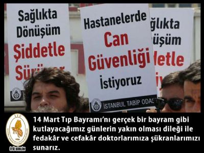 14 Mart Tıp Bayramı Kutlu Olsun