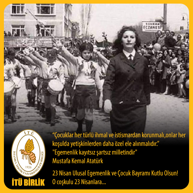 23 Nisan Ulusal Egemenlik ve Çocuk Bayramımız Kutlu Olsun