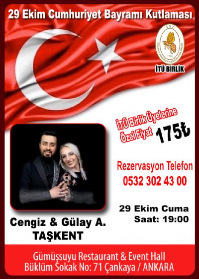 29 Ekim Cumhuriyet Bayramı Kutlaması
