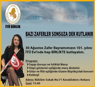 30 Ağustos Zafer Bayramı Kokteyline Davet