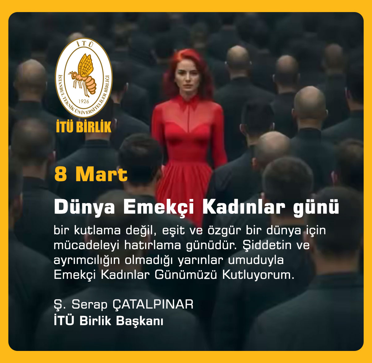 8 Mart Dünya Kadınlar Günü Kutlu Olsun