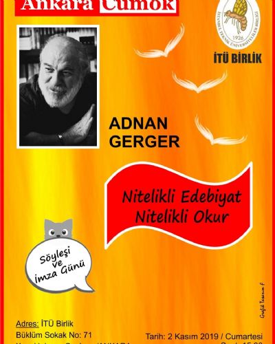 Adnan Gerger Nitelikli Edebiyat, Nitelikli Okur