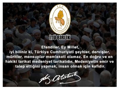 Anayasanın 174.maddesi ile korunan, tekke ve zaviyelerle  türbelerin seddine ve türbedarlıklar ile bir takım ünvanların  men ve ilgasına dair 30/11/1925 tarih ve 677 sayılı kanun