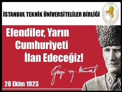 Efendiler, Yarın Cumhuriyeti İlan Edeceğiz