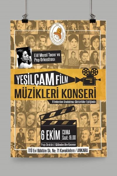 Elif Moral Tecer Ve Orkestrası İle Yeşilçam Film Müzikleri Konseri