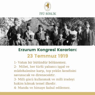 Erzuum Kongresi Kararları