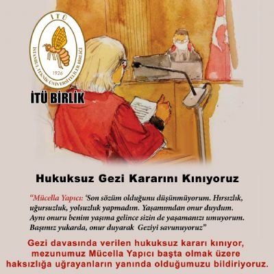 Hukuksuz Gezi Kararını Kınıyoruz