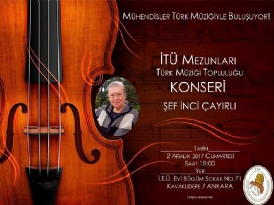 İtü Türk Müziği Topluluğu İnci Çayırlı Konseri