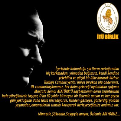 İzindeyiz