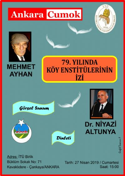 Köy Enstitülerinin 79. Kuruluş Yıldönümü