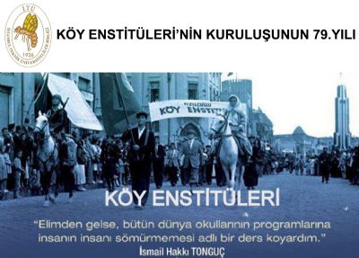 Köy enstitülerinin kuruluşunun 79. yıldönümü