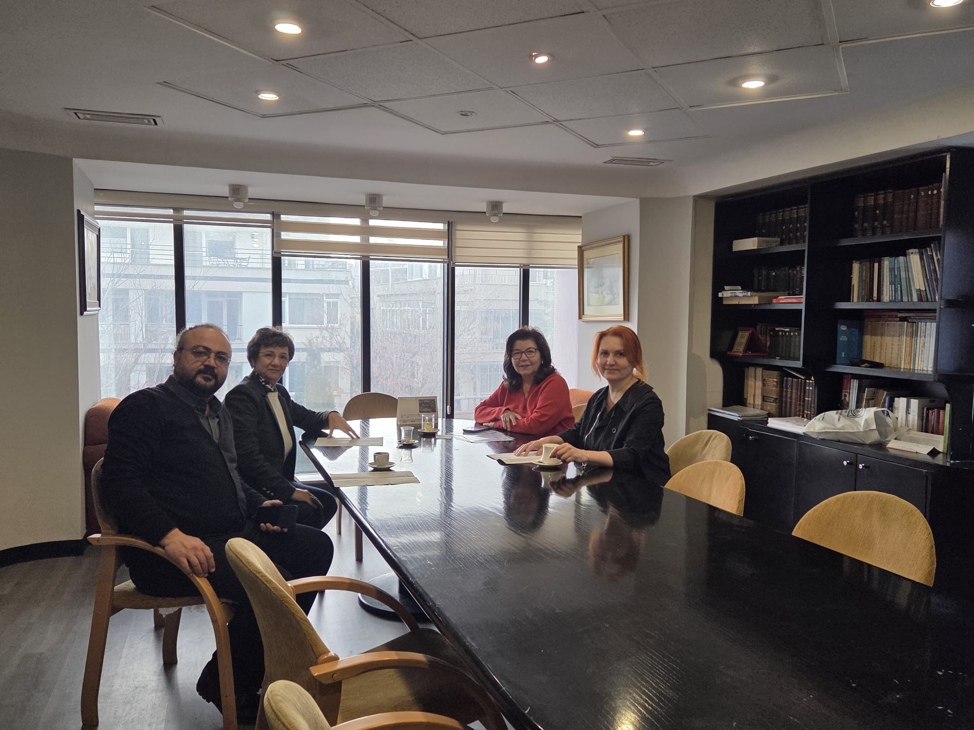 Makina Mühendisleri Odası Ankara Şubesi Yönetimi, Sn. Serap Özpolat başkanlığında Birliğimizi ziyaret ettiler