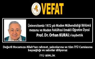 Orhan KURAL`ı kaybettik