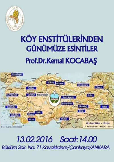 Prof. Dr. Kemal Kocabaş | Köy Enstitülerinden Günümüze Esintiler