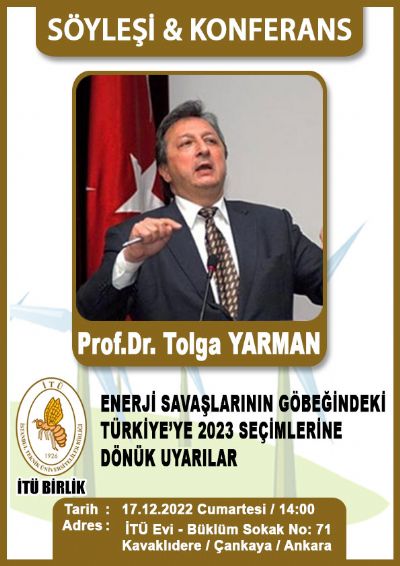 Prof. Dr. Tolga YARMAN ile söyleşi
