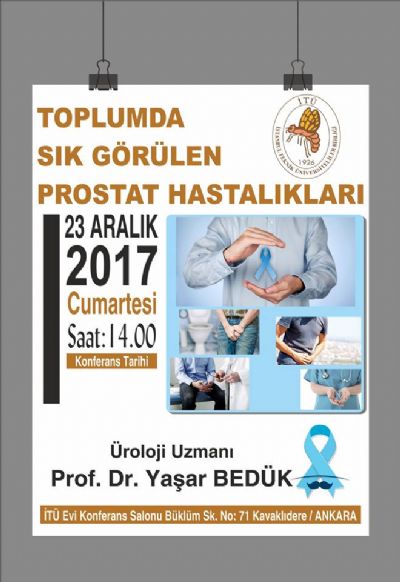 Prof.Dr. Yaşar Bedük | Toplumda Sık Görülen Prostat Hastalıkları