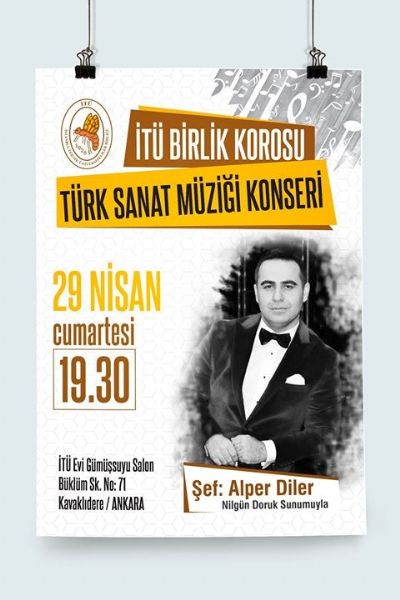 Şef Alper Diler Yönetiminde İtü Birlik Türk Müziği Korosu Konseri