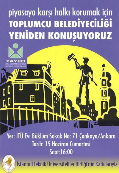 Toplumcu belediyeciliği Yeniden Konuşuyoruz