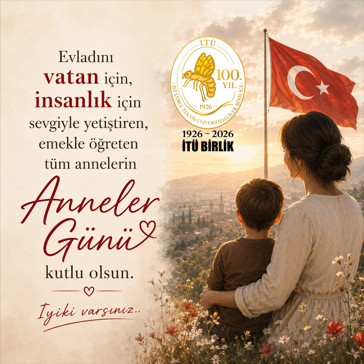 Tüm Annelerimizin Anneler Günü kutlu olsun