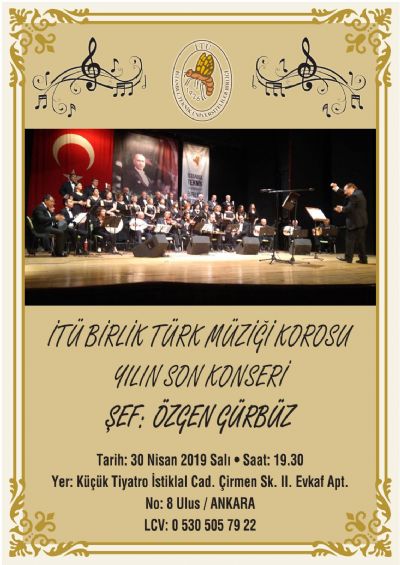 Türk Müziği Korosu Yılın Son Konseri
