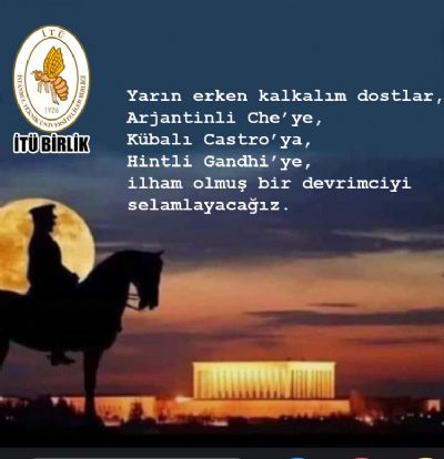 Yarın erken kalkalım dostlar. Bir devrimciyi selamlayacağız