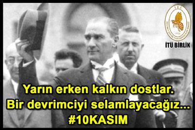Yarın erken kalkın dostlar. Bir devrimciyi selamlayacağız
