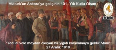 Yedi düvele meydan okuyan bir yiğidi karşılamaya geldik Atam