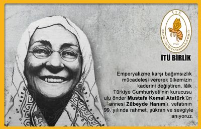 Zübeyde hanım`ı anıyoruz