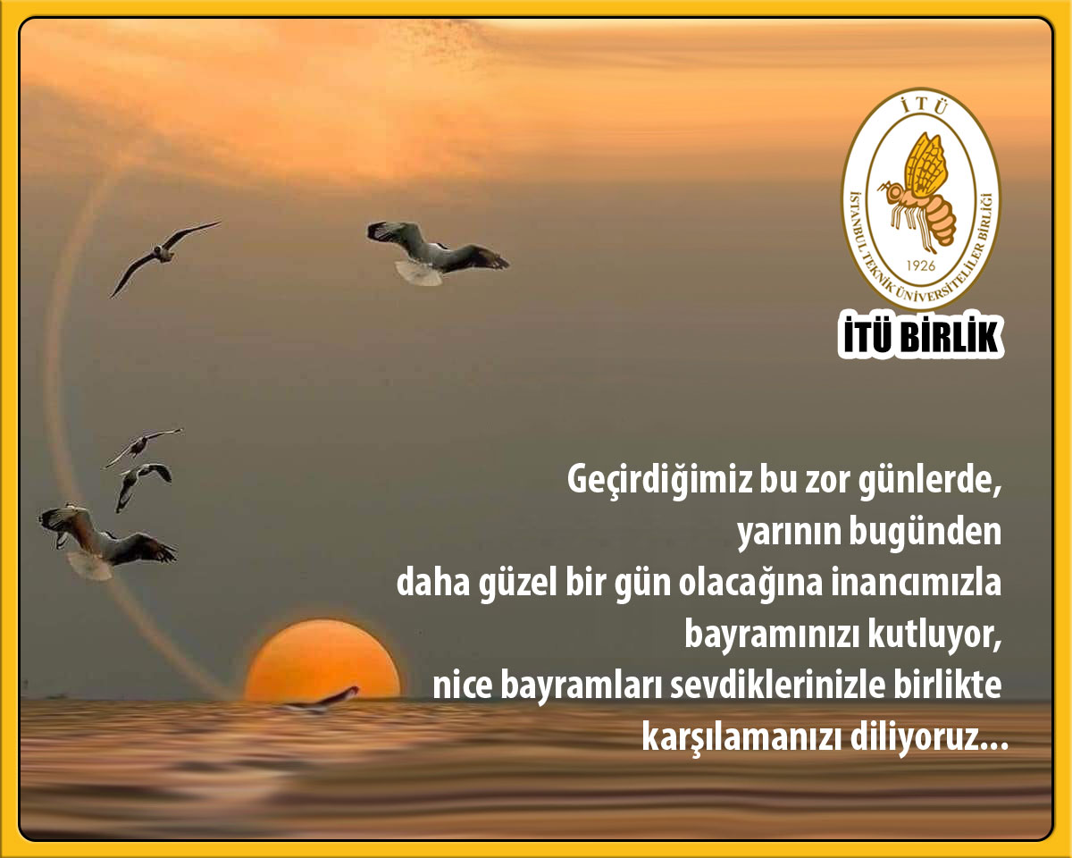 Ramazan bayramımız kutlu olsun.