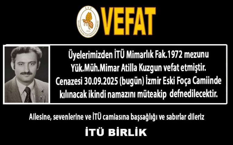Yük.Müh.Mimar Atilla Kuzgun (Mimarlık)
